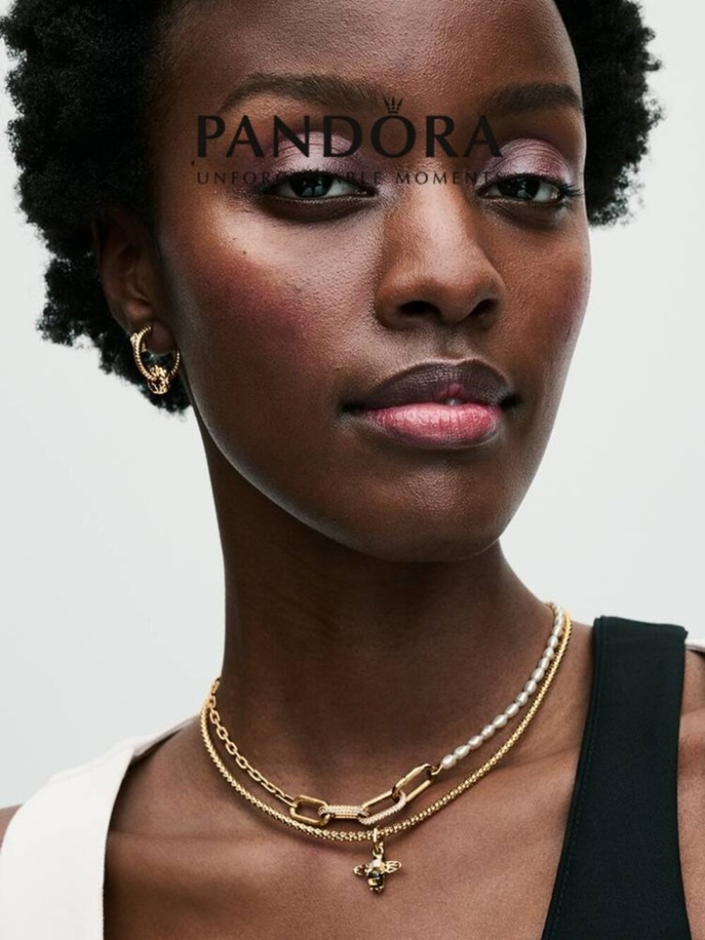 Pandora Studded Chain Necklace View 6